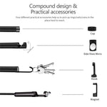B315 2m Cable 4.3 Inch Screen Industrial Endoscope 8mm Lens 8 LEDs Waterproof Car Inspection Borescope