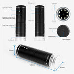 F210 WiFi Portable Digital Microscope 50-1000X Magnification Mini Wireless Microscope with Holder / Base for Beauty Therapy, Circuit Soldering
