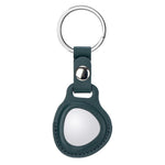 For HUAWEI Tag Bluetooth-compatible Tracker PU Leather Protective Case Anti-lost Cover with Keyring