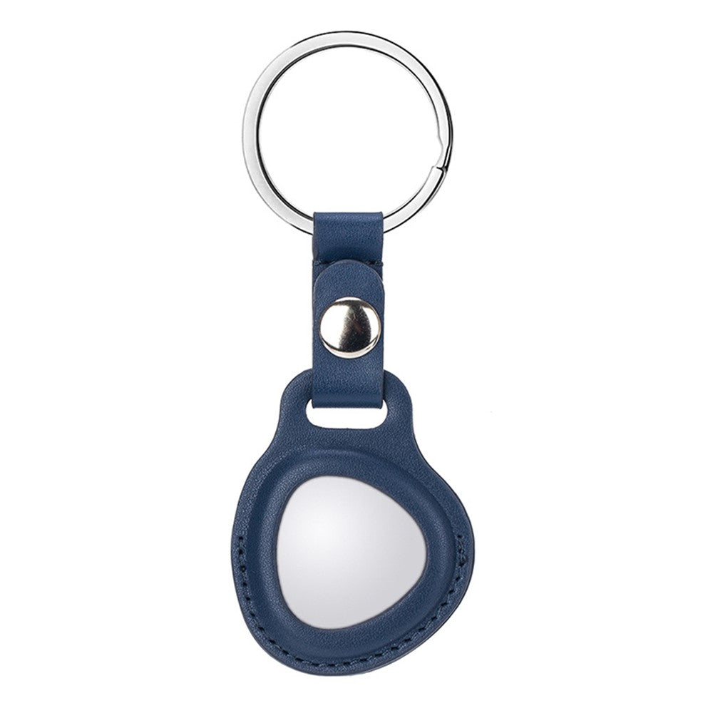 For HUAWEI Tag Bluetooth-compatible Tracker PU Leather Protective Case Anti-lost Cover with Keyring