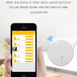 Y02 Round Shape Bluetooth-compatible 5.0 Tracker Item Locator with Key Chain Hole for Keys Wallets Phones Tablets