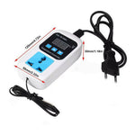 SMY-W2001 Temperature Controller Intelligent Digital Display Adjustable Temperature Socket with 1m Waterproof Probe