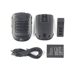 UNIWA BM001 Bluetooth-kompatibel 4.2 Håndholdt Mikrofon Intercom Indbygget 2000mAh Batteri Zello PTT Radio til Motorola med 2-bens Hovedtelefonstik