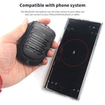 UNIWA BM001 Bluetooth-kompatibel 4.2 Håndholdt Mikrofon Intercom Indbygget 2000mAh Batteri Zello PTT Radio til Motorola med 2-bens Hovedtelefonstik