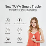 TY-06 Tuya Bluetooth-compatible Anti-Loss Device Wireless Smart Key Finder Portable Keychain Tracker Lightweight Item Locator