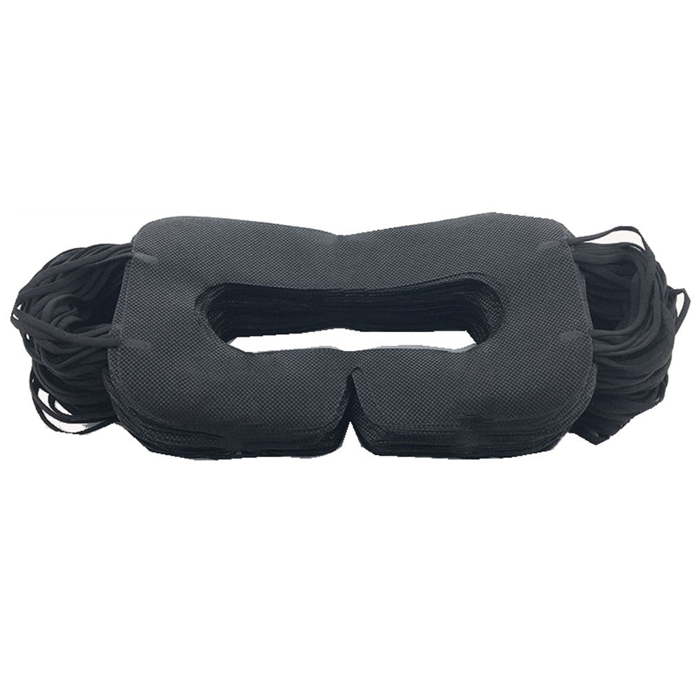 100Pcs Disposable VR Mask Patch 3D VR Headset Sanitary Face Mask Cover Universal Non-Woven Sanitary Eye Cover Mask
