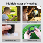APEXEL MS008 Handheld Portable Digital Microscope Electronic Magnifier Camera with HD 2-Inch Screen