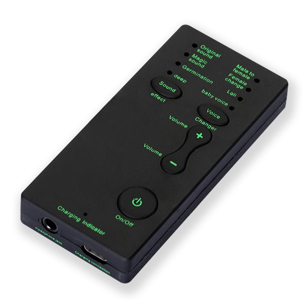 M1 Sound Card Changer Portable Mini Voice Changer for Live Streaming, Gaming