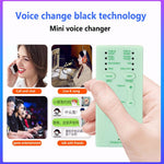 M1 Sound Card Changer Portable Mini Voice Changer for Live Streaming, Gaming