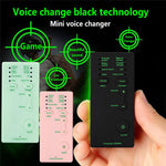 M1 Sound Card Changer Portable Mini Voice Changer for Live Streaming, Gaming