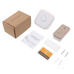 CACAZI FA12 Home Wireless Doorbell 60 Songs Waterproof Remote Smart Calling Bell, 1 Transmitter+1 Receiver