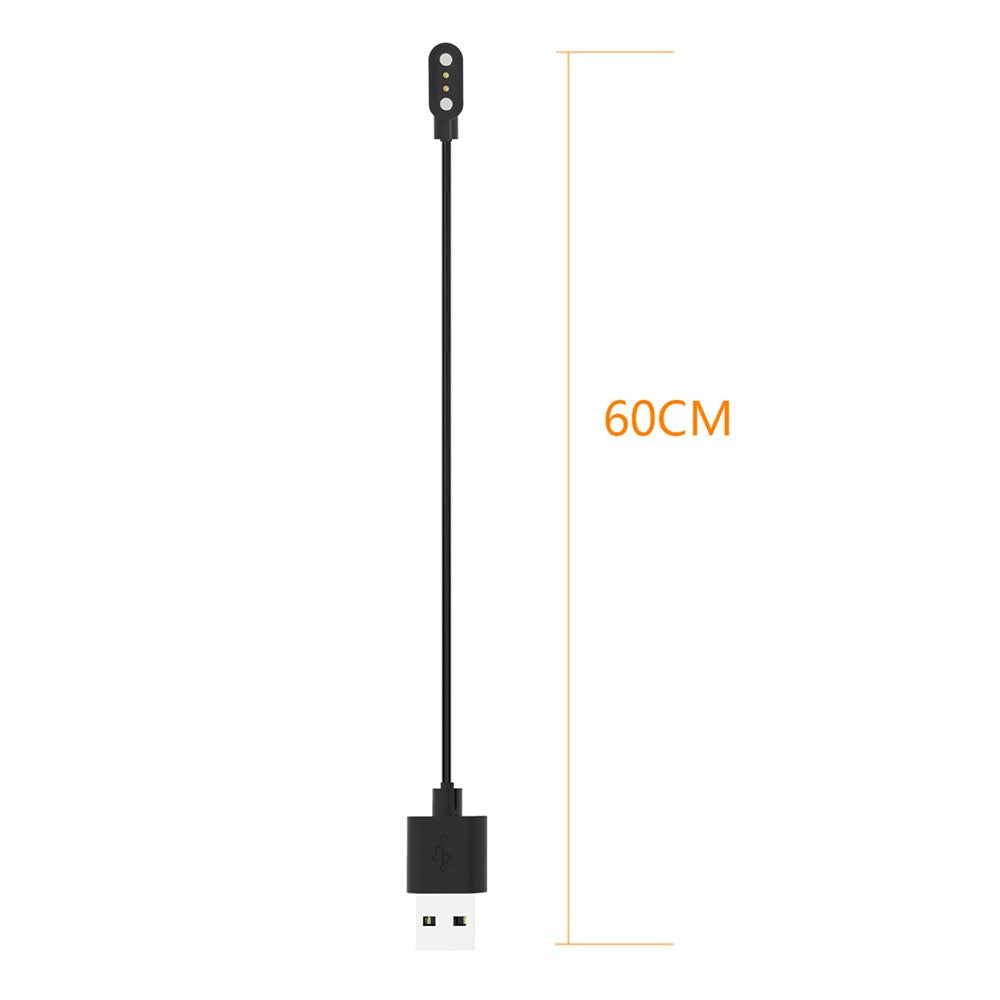 Smartwatch-opladerkabel til Mibro Air-smartwatch XPAW001 / Watch Lite2 / Watch T1 / Watch C2 magnetisk USB-opladerkabel