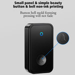CACAZI FA78 Self-Generating Wireless Doorbell for Home Transmitter + Receiver Smart Doorbell