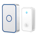 CACAZI FA78 Self-Generating Wireless Doorbell for Home Transmitter + Receiver Smart Doorbell