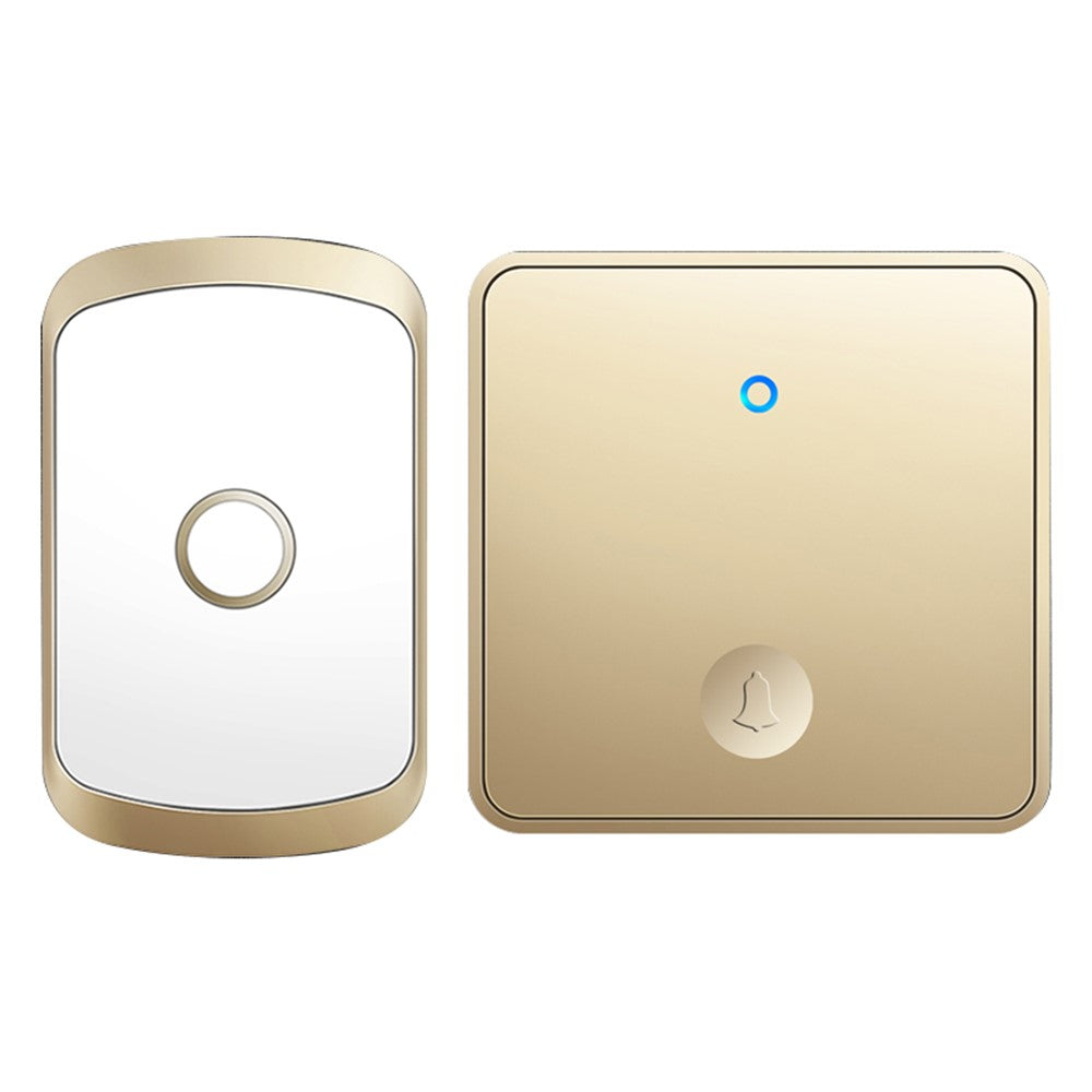 CACAZI FA50 Home Smart Wireless Doorbell Set Transmitter / Receiver Self-Powered Doorbell (86 Large Button)