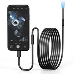 W300 3m Wire 8mm Lens Endoscope Camera IP67 Waterproof 1080P Borescope for iOS Android