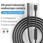 W300 3m Wire 8mm Lens Endoscope Camera IP67 Waterproof 1080P Borescope for iOS Android