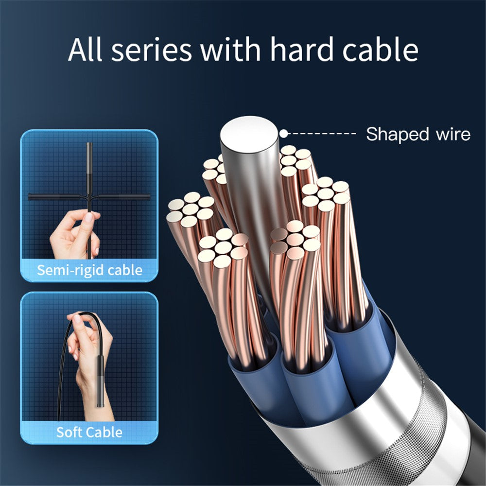 W300 3m Wire 8mm Lens Endoscope Camera IP67 Waterproof 1080P Borescope for iOS Android