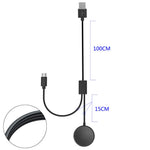 Samsung Galaxy Watch 5 40mm 44mm / Watch 5 Pro 45mm Laddare 1.15m 2-i-1 Watch-laddare Typ-C PD Trådlös Laddningsstation Dock