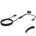 Samsung Galaxy Watch 5 40mm 44mm / Watch 5 Pro 45mm Laddare 1.15m 2-i-1 Watch-laddare Typ-C PD Trådlös Laddningsstation Dock