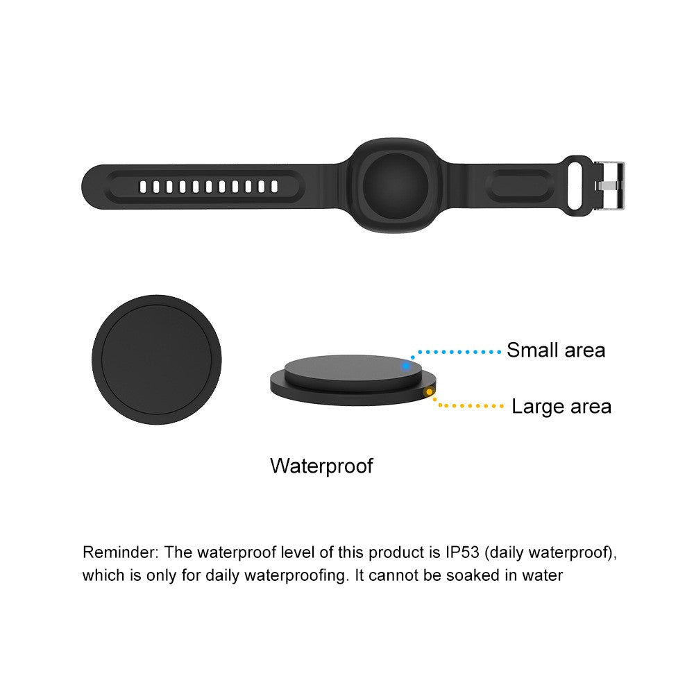 Waterproof Silicone Case for 2022 Tile Mate Bluetooth-compatible Tracker Protector Kids Finder Tracker Wrist Strap Cover