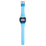 SKMEI 2056 Fashion Square Wrist Watch TPU Strap EL Backlight Electronic Watch
