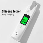 9766 Portable Breath Alcohol Tester 3-Color Indicator High-Precision Alcohol Tester with LED Display
