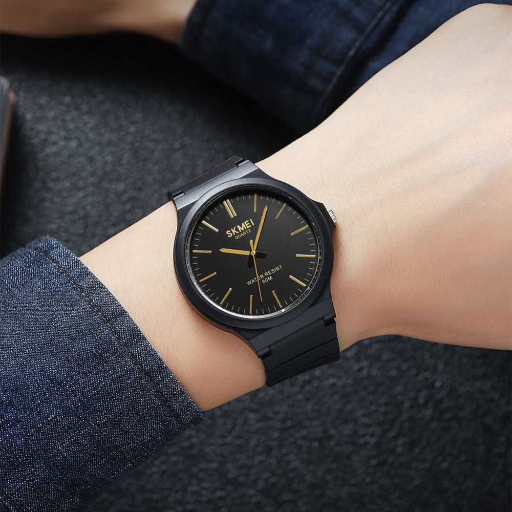 SKMEI 2108 Minimalism Quartz Klocka 50m Vattentät Mode Armbandsur