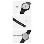 SKMEI 2108 Minimalism Quartz Klocka 50m Vattentät Mode Armbandsur