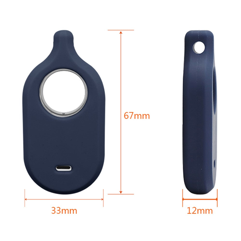 For Samsung Galaxy SmartTag 2 Protective Cover Tracker Holder Silicone Case with Buckle