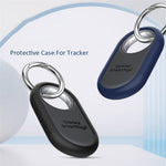 Slim Silicone Case for Samsung Galaxy SmartTag 2 Bluetooth-compatible Tracker Bumper Frame Protector with Buckle