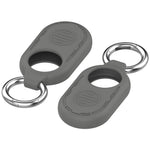 For Samsung Galaxy SmartTag 2 Silicone Case Anti-Lost Shockproof Cover with Keychain