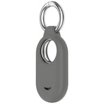 For Samsung Galaxy SmartTag 2 Silicone Case Anti-Lost Shockproof Cover with Keychain