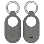 For Samsung Galaxy SmartTag 2 Silicone Case Anti-Lost Shockproof Cover with Keychain
