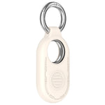 For Samsung Galaxy SmartTag 2 Silicone Case Anti-Lost Shockproof Cover with Keychain