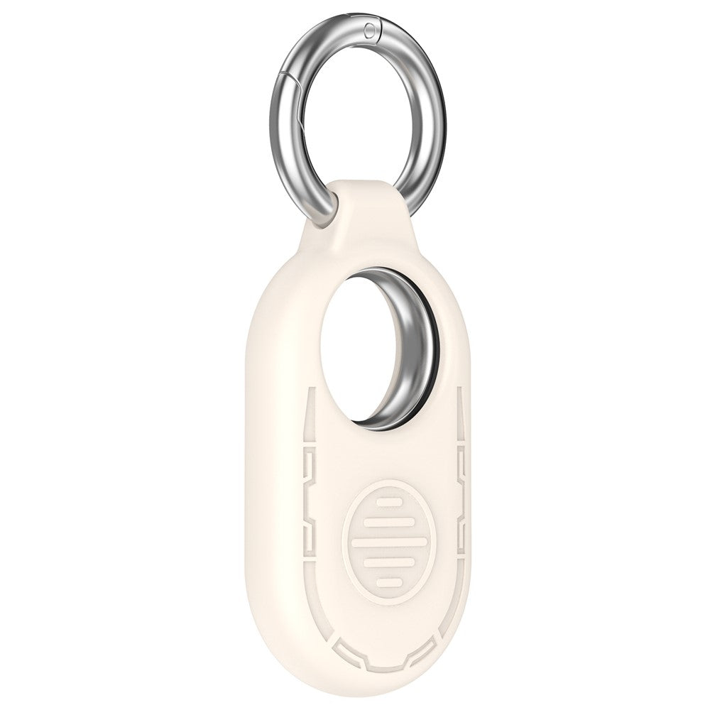 For Samsung Galaxy SmartTag 2 Silicone Case Anti-Lost Shockproof Cover with Keychain