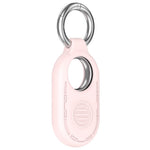 For Samsung Galaxy SmartTag 2 Silicone Case Anti-Lost Shockproof Cover with Keychain