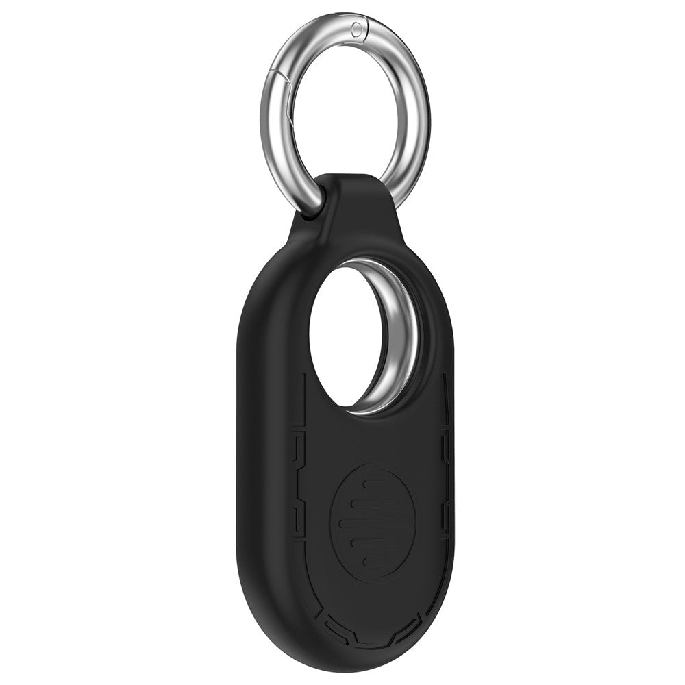 For Samsung Galaxy SmartTag 2 Silicone Case Anti-Lost Shockproof Cover with Keychain