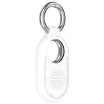 For Samsung Galaxy SmartTag 2 Silicone Case Anti-Lost Shockproof Cover with Keychain