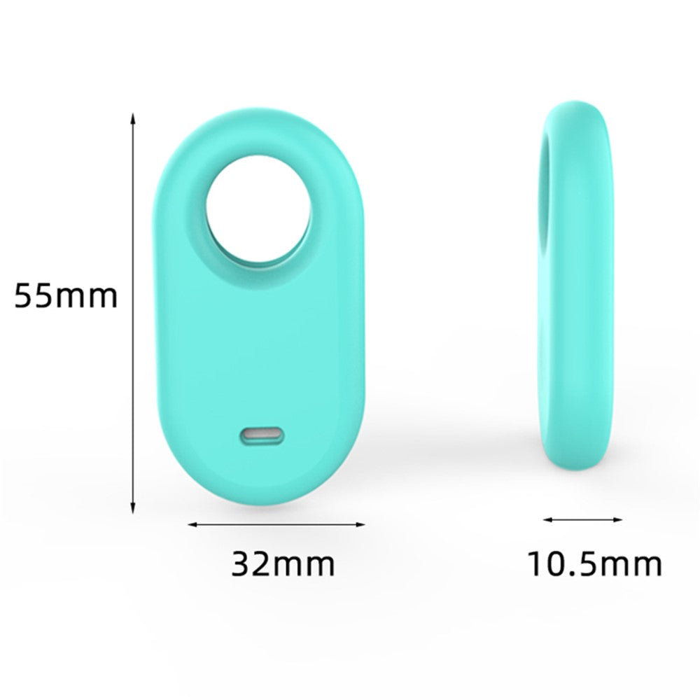 Dustproof Silicone Case for Samsung Galaxy SmartTag2 Bluetooth-compatible Tracker Case Anti-Drop Shockproof Cover