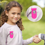 For Samsung Galaxy SmartTag2 Silicone Case Bluetooth-compatible Tracker Protective Case with Safety Pin