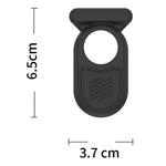 For Samsung Galaxy SmartTag2 Silicone Case Bluetooth-compatible Tracker Protective Case with Safety Pin