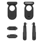 For Samsung Galaxy SmartTag2 Silicone Case Bluetooth-compatible Tracker Protective Case with Safety Pin