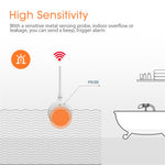 NEO NAS-WS05BH Tuya HomeKit and ZigBee Water Flood Sensor Smart Dual Mode Water Detector Flood Alarm (Without Battery)