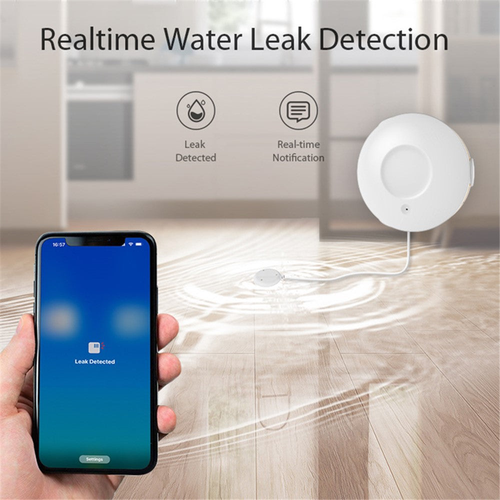 NEO NAS-WS02BH Tuya HomeKit and ZigBee Smart Water Detector Full Water Level Sensor