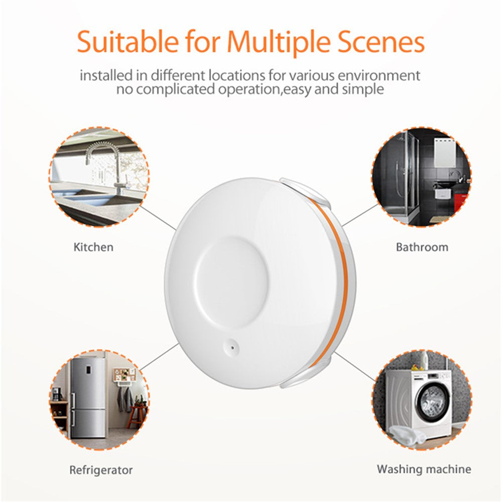 NEO NAS-WS02BH Tuya HomeKit and ZigBee Smart Water Detector Full Water Level Sensor