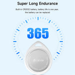 DEVIA G2302 Anti-lost Device DropTag for iOS, IPX5 Waterproof Luggage Tracker Key Finder