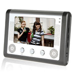 801FA11 7-inch Wired Video Doorbell Home Intercom Kit, EU Plug