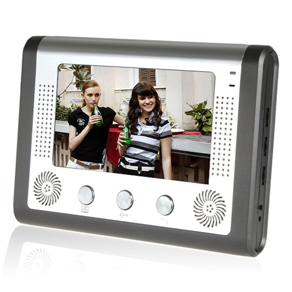 801FA11 7-inch Wired Video Doorbell Home Intercom Kit, EU Plug