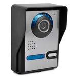 801FA21 EU-kontakt 7" videodörrklocka 2 utomhuskameror med 1 inomhusmonitor